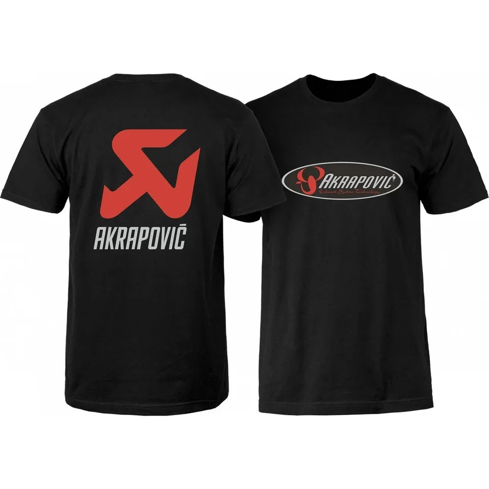 CAMISETAS AKRAPOVIC. (VARIOS MODELOS)