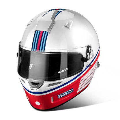 CASCO SPARCO AIR PRO RF-5W MARTINI RACING STRIPES DESIGN.