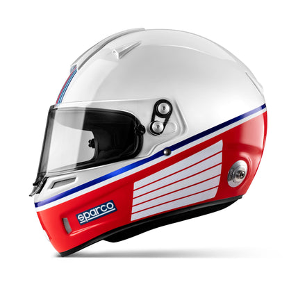 CASCO SPARCO AIR PRO RF-5W MARTINI RACING STRIPES DESIGN.