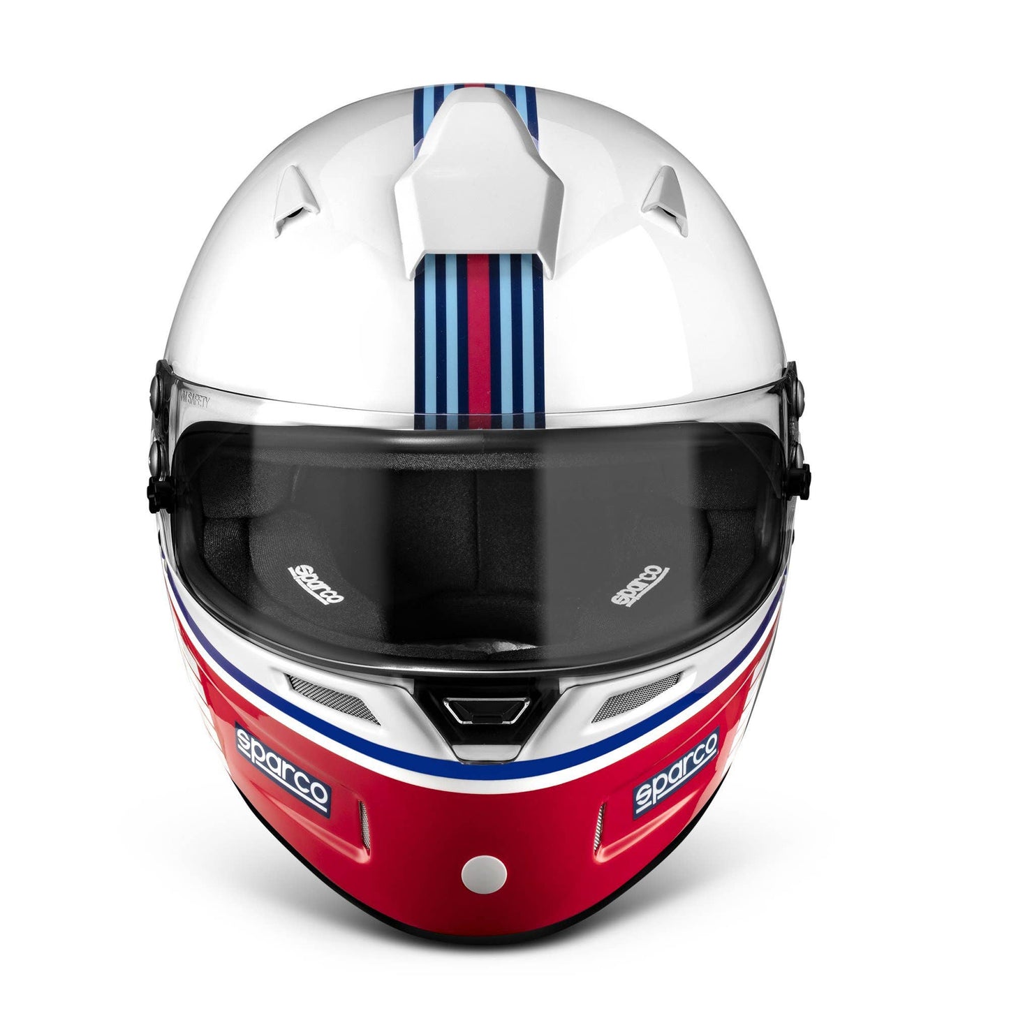 CASCO SPARCO AIR PRO RF-5W MARTINI RACING STRIPES DESIGN.