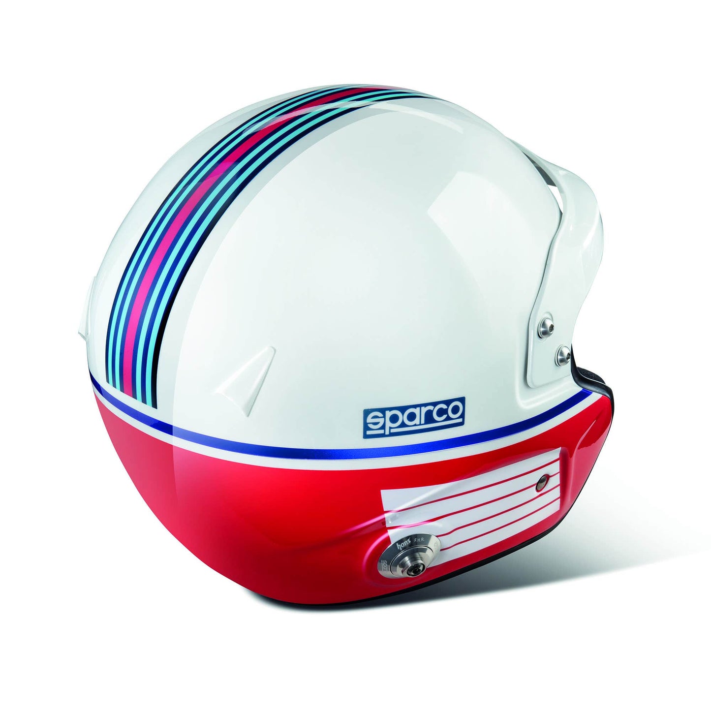 CASCO SPARCO AIR PRO RJ-5I MARTINI RACING STRIPES DESIGN.