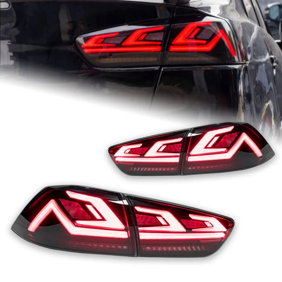 FAROS LED TRASEROS MITSUBISHI LANCER EVO X.