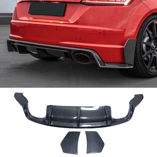 DIFUSOR FIBRA DE CARBONO AUDI TT/TTS/TTRS. (NEW MODEL)