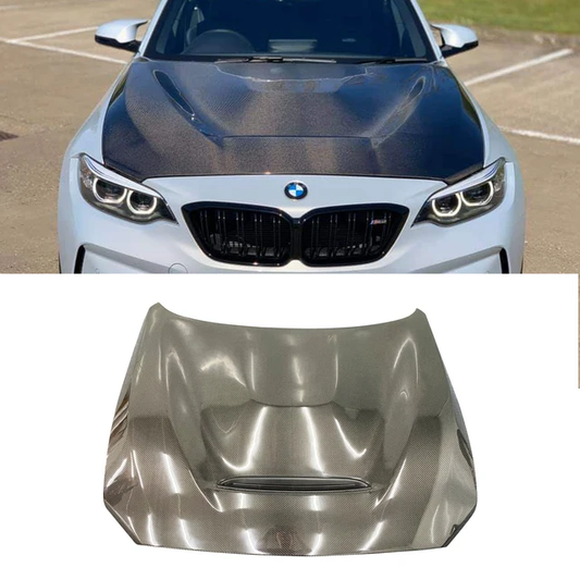 CAPÓ FIBRA DE CARBONO BMW M2 F87.