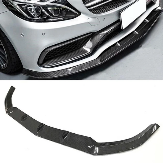 DIFUSOR DELANTERO FIBRA DE CARBONO MERCEDES BENZ C43/C63S AMG.