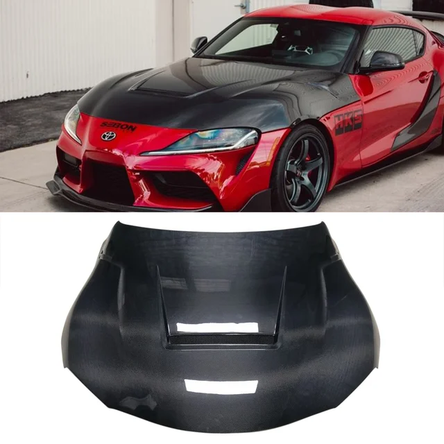 CAPÓ FIBRA DE CARBONO TOYOTA SUPRA.