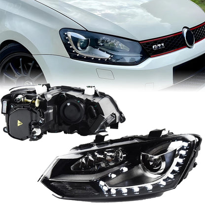 FAROS LED DELANTEROS VW POLO GTI/R/WRC.