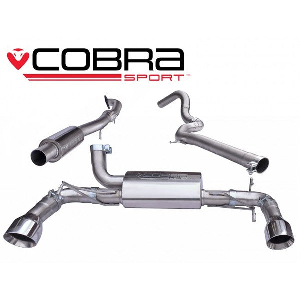 SISTEMA DE ESCAPE CATBACK COBRA FIAT 500 ABARTH.