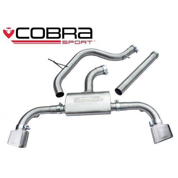 SISTEMA DE ESCAPE CATBACK COBRA SEAT LEON CUPRA 5F 2.0TSI.