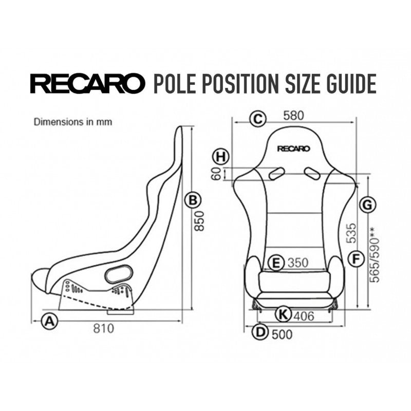 ASIENTO RECARO POLE POSITION PERFORMANCE CARBON.