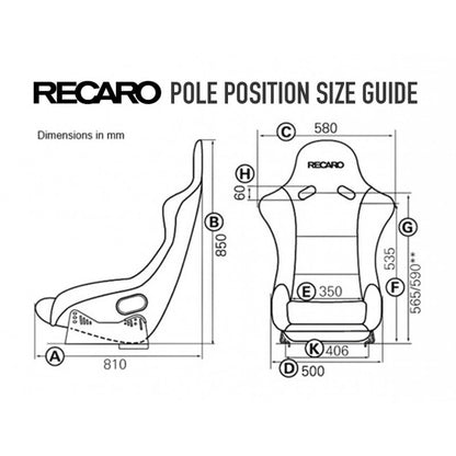 ASIENTO RECARO POLE POSITION PERFORMANCE CARBON.