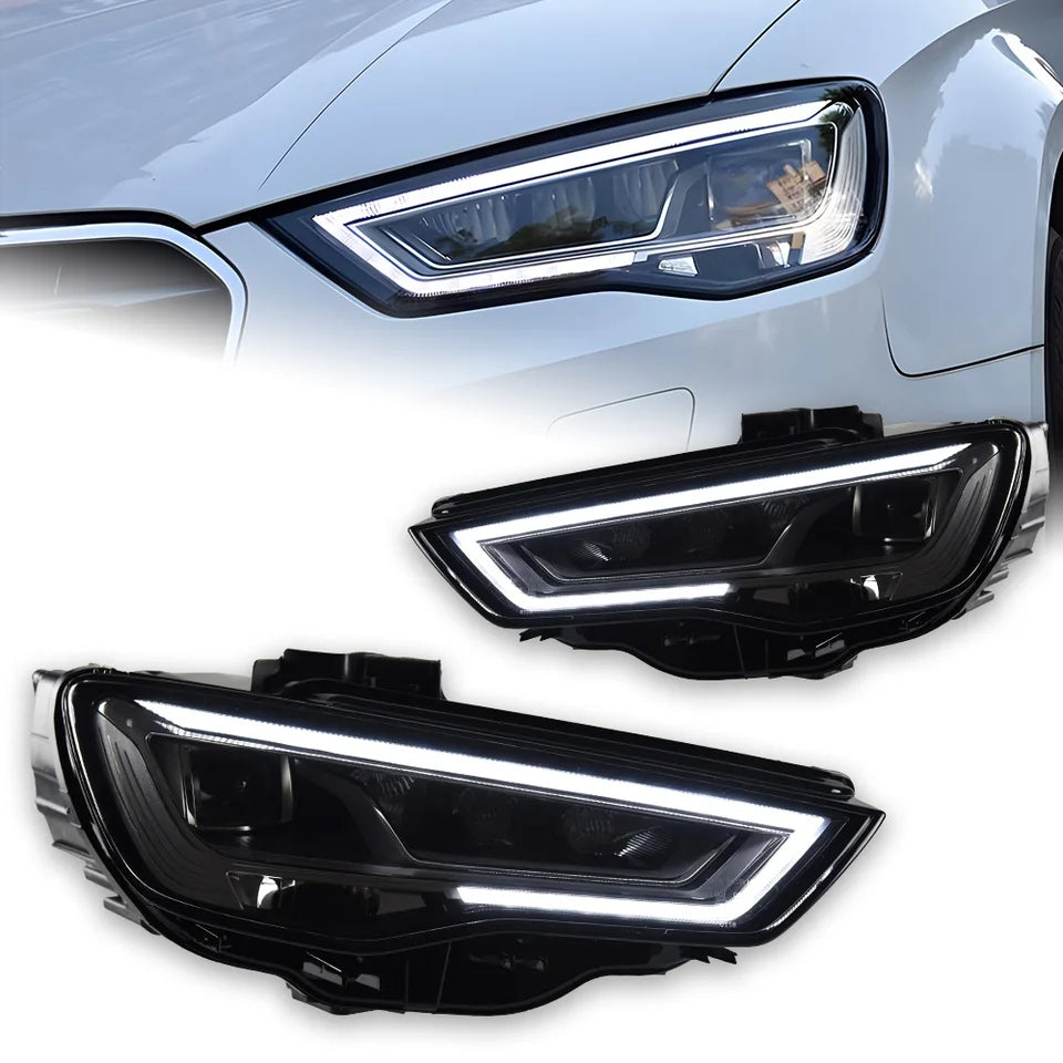 FAROS LED DELANTEROS AUDI.