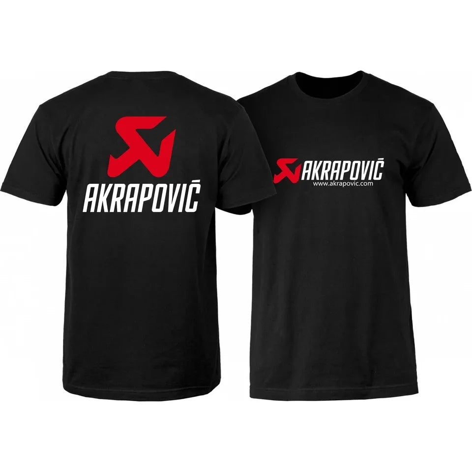 CAMISETAS AKRAPOVIC. (VARIOS MODELOS)