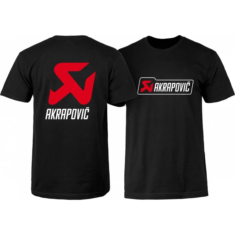 CAMISETAS AKRAPOVIC. (VARIOS MODELOS)