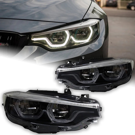 FAROS LED DELANTEROS OJO DE ÁNGEL BMW M4 F82.