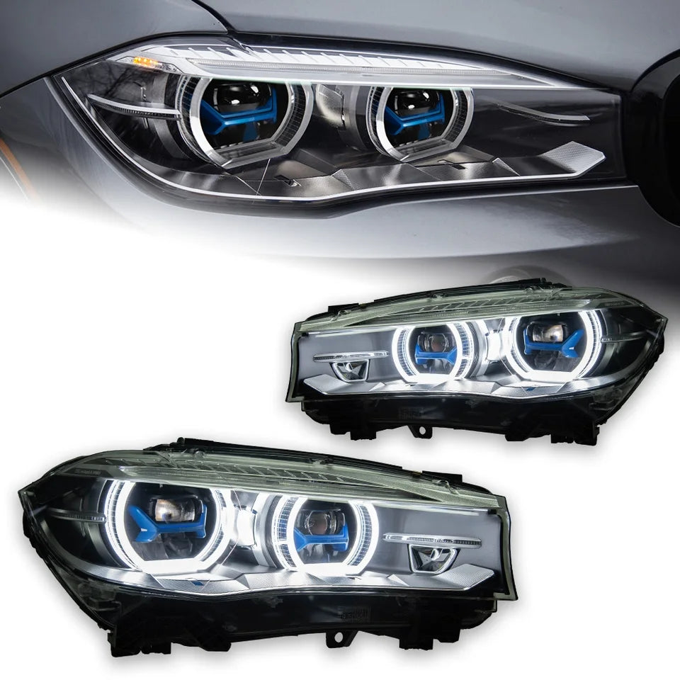 FAROS LED DELANTEROS OJO DE ÁNGEL BMW X5/X5M.